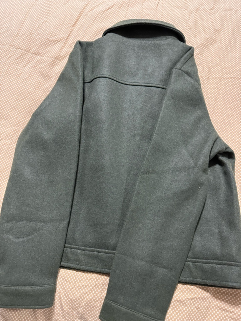 Banana Republic Olive Green Lightweight Shirt Jacket - Picture 4 of 7